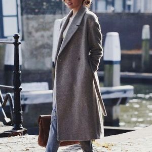 ISO long grey coat